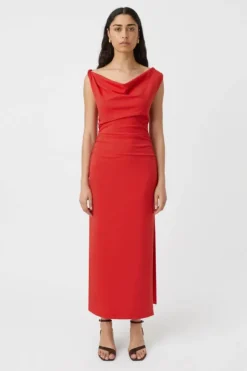 Mara Dress Scarlet