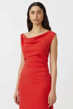 Mara Dress Scarlet