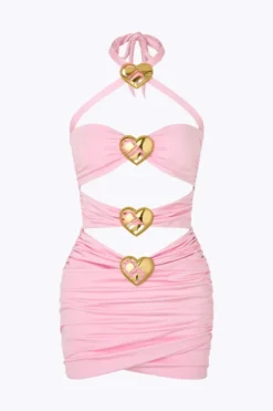Marquee Dress Ballet Pink