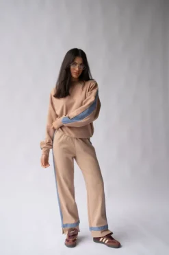 Maya Knit Pant Nougat
