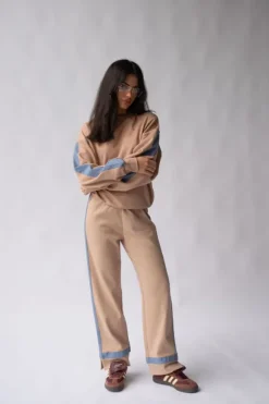 Maya Knit Pant Nougat