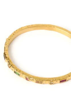 Melrose Gold Cuff Bracelet Multi