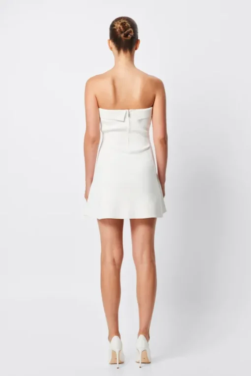 Monaco Mini Dress White