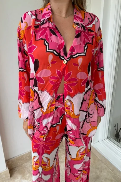 Muse Shirt Boheme Pink