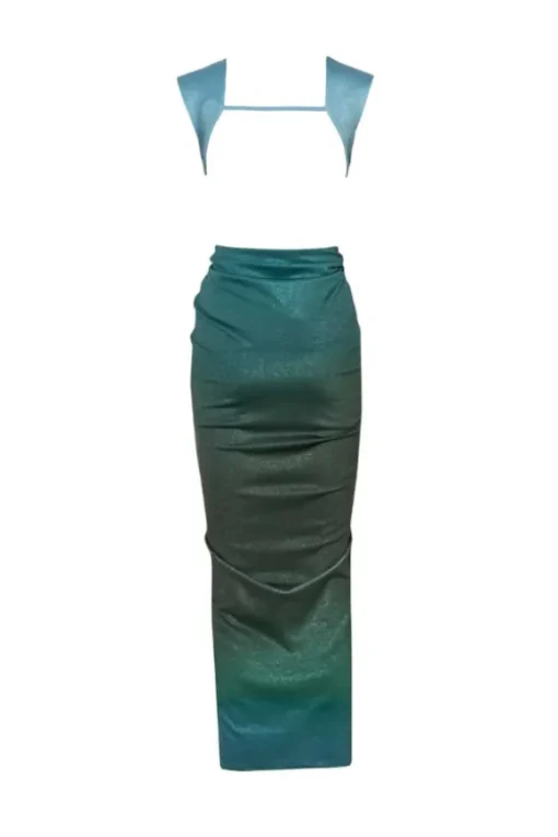 Nia Dress Dark Lime