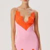 Nyko Dress Carnation/Orange