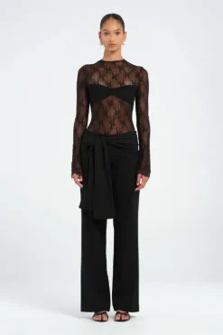 Oskar Bodysuit Black