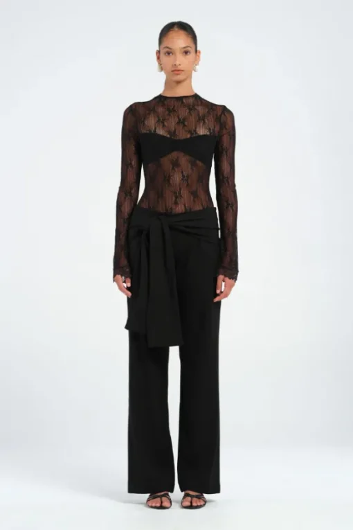 Oskar Bodysuit Black