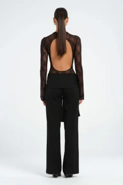 Oskar Bodysuit Black