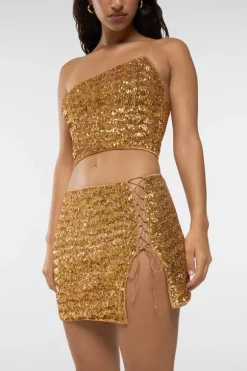 Paillettes Top Ambra