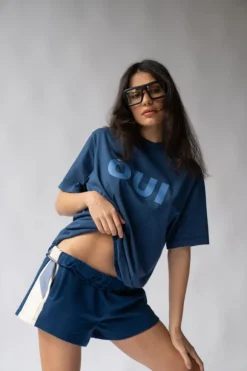Parisienne Track ShorttEstate Blue