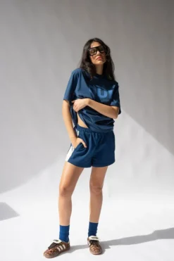 Parisienne Track ShorttEstate Blue