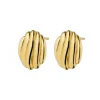 Paulina Wave Earrings Gold