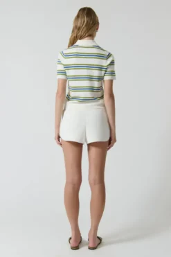 Pilar Shorts White