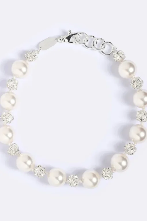 Pills 'n Pearls Necklace Silver