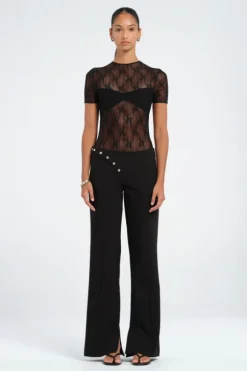 Porter Bodysuit Black