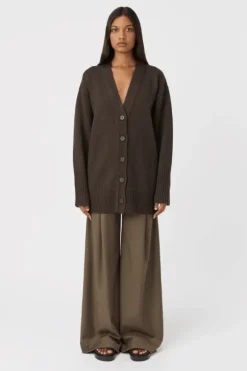 Romeo 2.0 Cardigan Chocolate Melange