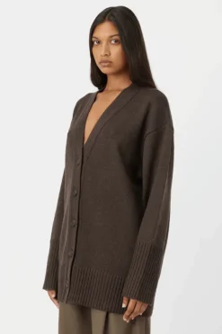 Romeo 2.0 Cardigan Chocolate Melange