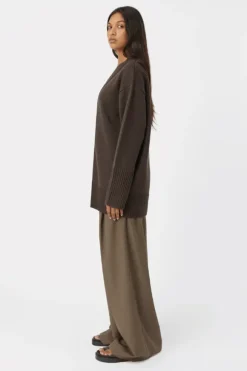 Romeo 2.0 Cardigan Chocolate Melange