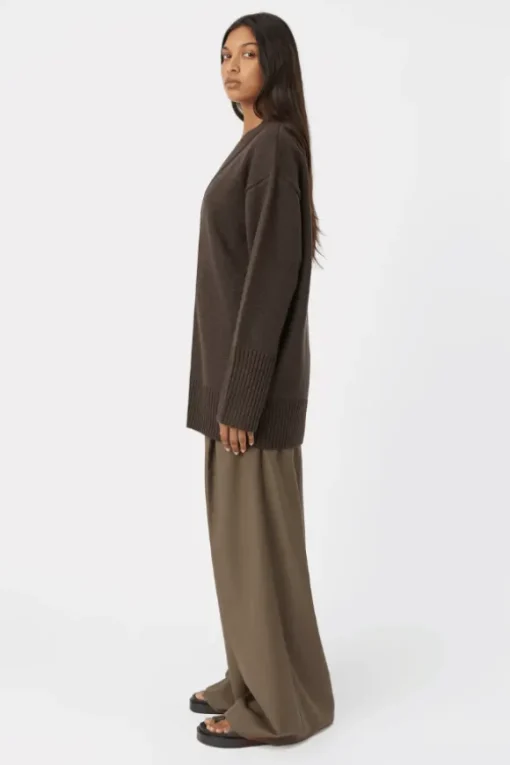 Romeo 2.0 Cardigan Chocolate Melange