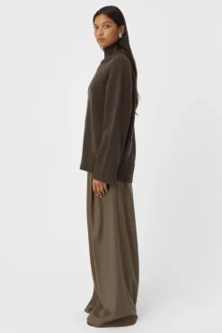Romeo 2.0 Funnel Neck Chocolate Melange