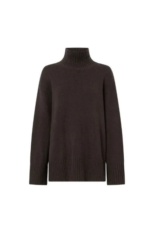 Romeo 2.0 Funnel Neck Chocolate Melange