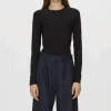Saint Long Sleeve Top Black