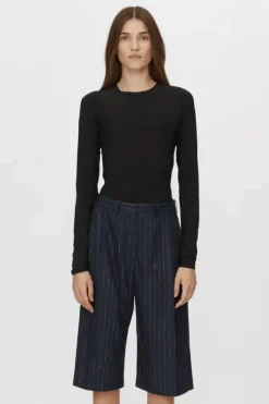 Saint Long Sleeve Top Black