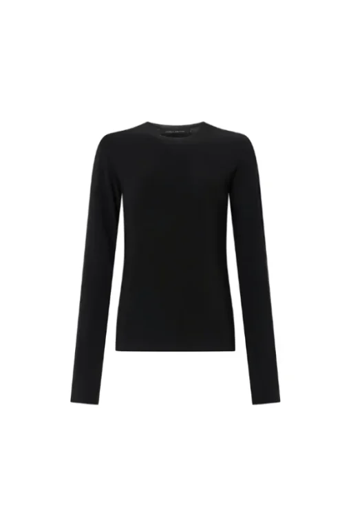Saint Long Sleeve Top Black