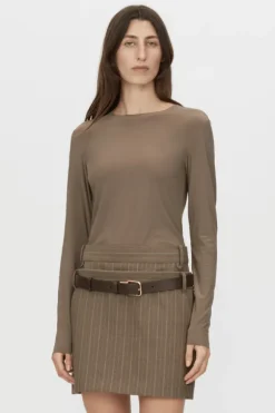 Saint Long Sleeve Top Fawn