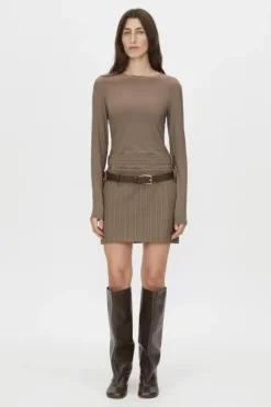 Saint Long Sleeve Top Fawn