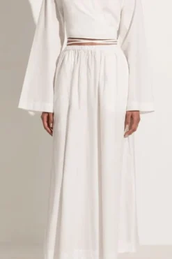 Scanno Skirt White