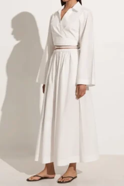 Scanno Skirt White