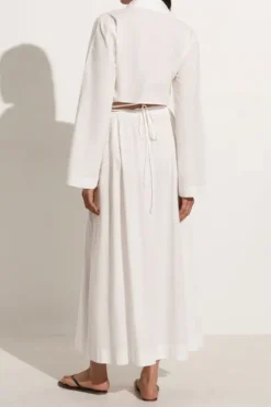 Scanno Skirt White