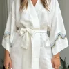 Serene Kimono Dress Cream