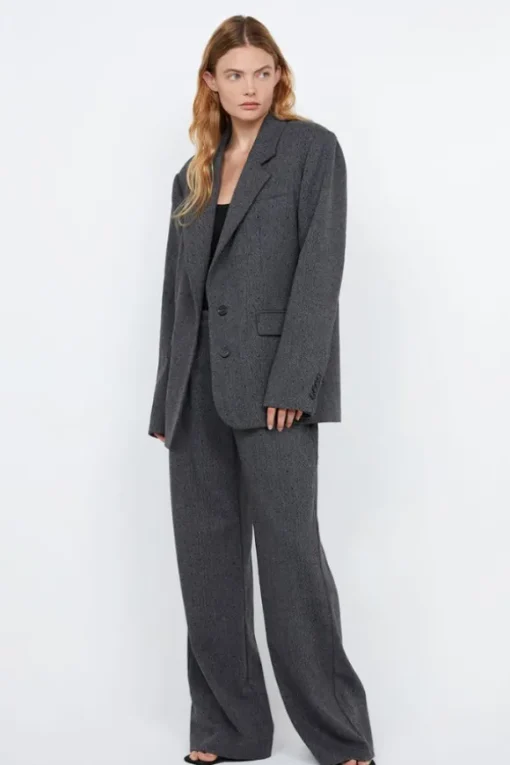 Shae Blazer Charcoal