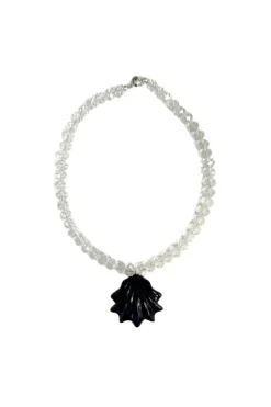 Shell Dreams Necklace Black