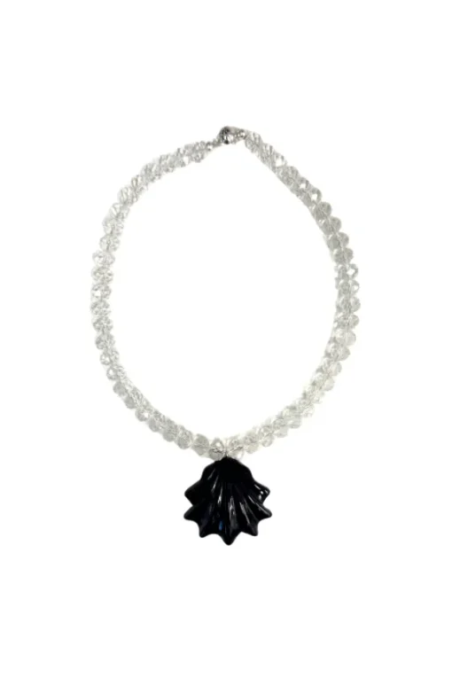Shell Dreams Necklace Black