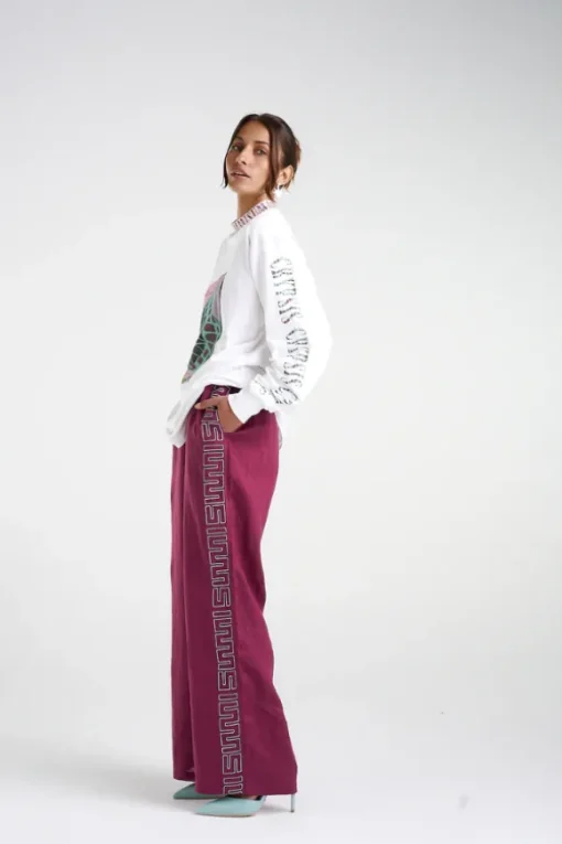 Sig Linen Pant Plum