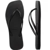 Slim Square Solid Black