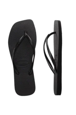 Slim Square Solid Black
