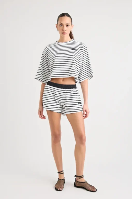 Sorrentino Short White Black