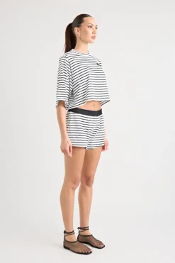 Sorrentino Short White Black