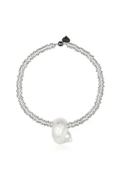 Spetses Necklace Pearl/Silver