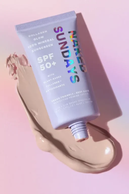 SPF50+ Collagen Glow 100% Mineral Perfecting Priming Lotion