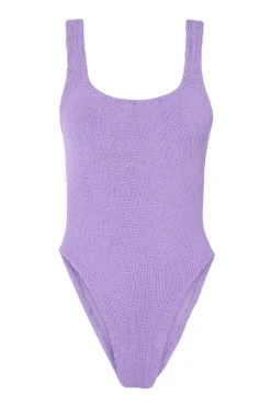 Square Neck Swim Lilac
