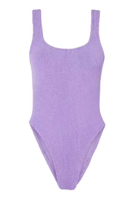 Square Neck Swim Lilac