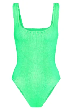 Square Neck Swim Lime