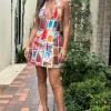 St Lucia Dress Vacanza Print