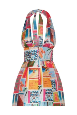 St Lucia Dress Vacanza Print